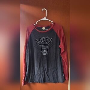 Pre-owned Mens L (Blue Marlin) Tokyo Long Sleeve T-Shirt